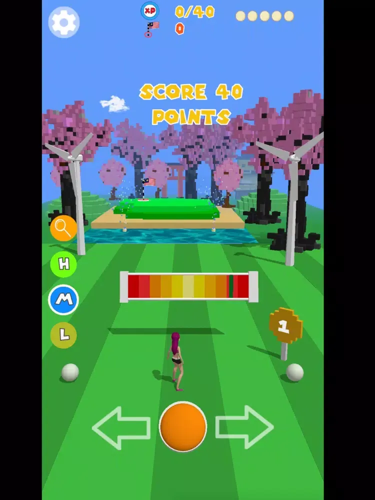 Target Golf iPad 應用截圖